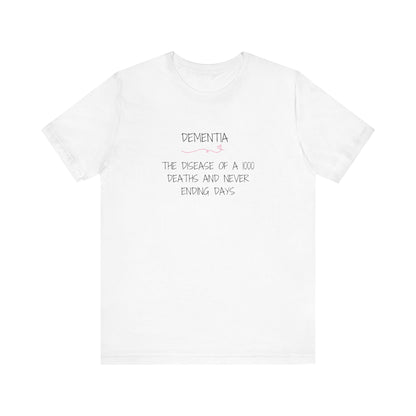 1000 Deaths and Never Ending Days Short Sleeve Tee